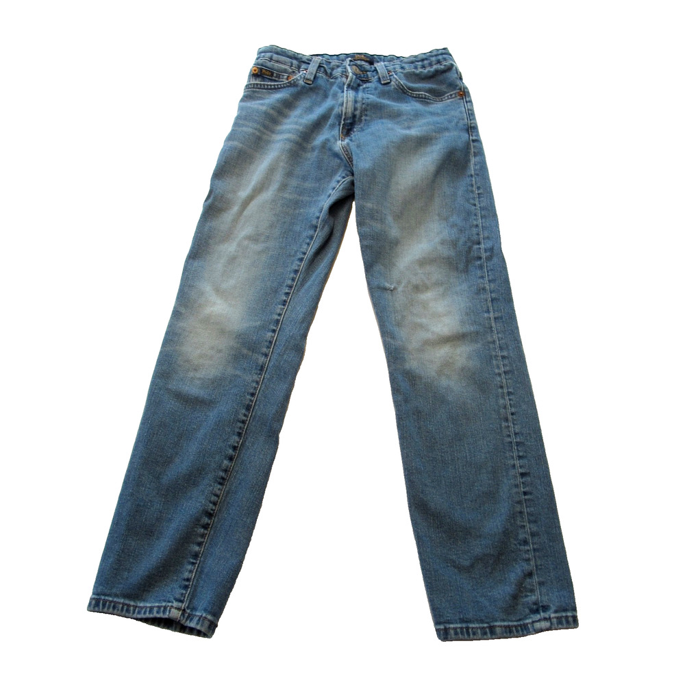 Polo Ralph Lauren Kids Hampton Straight Stretch Jeans Youth Size 14 16 FLAW